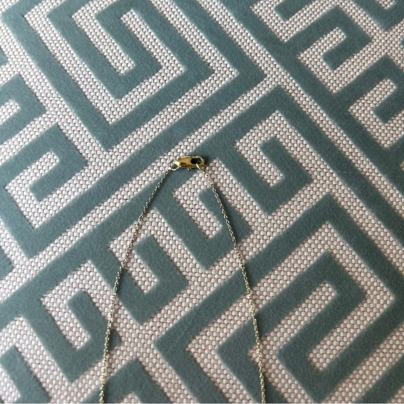 Gold Bar Initial “d” necklace - Picture 3 of 3